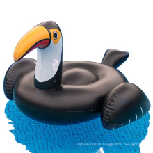 SUNGOOLE Swan Swimming Pool Float , Factory Wholesale Inflatable Water Floating Swan Swimming Pool Float By The Sea In Summer